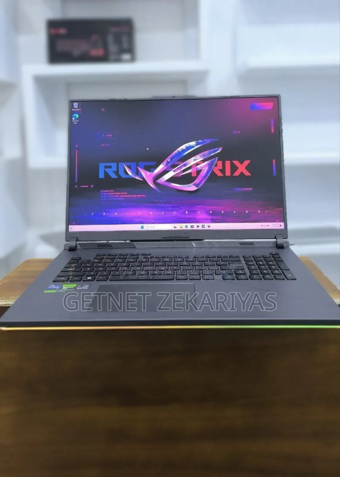 New Laptop Asus ROG Strix G16 G614 16GB Intel Core i9 SSD 1T