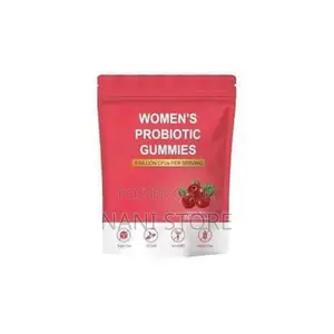 Women’S Probiotic Gummies – Cranberry Flavor (60 Gummies)