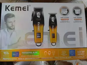 የፀጉር ማሽን ሁለት ባንድ Kemei Km-8501 Professional Hair Clipper and Trimmer