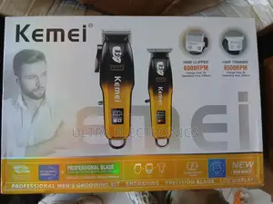 የፀጉር ማሽን ሁለት ባንድ Kemei Km-8501 Professional Hair Clipper and Trimmer