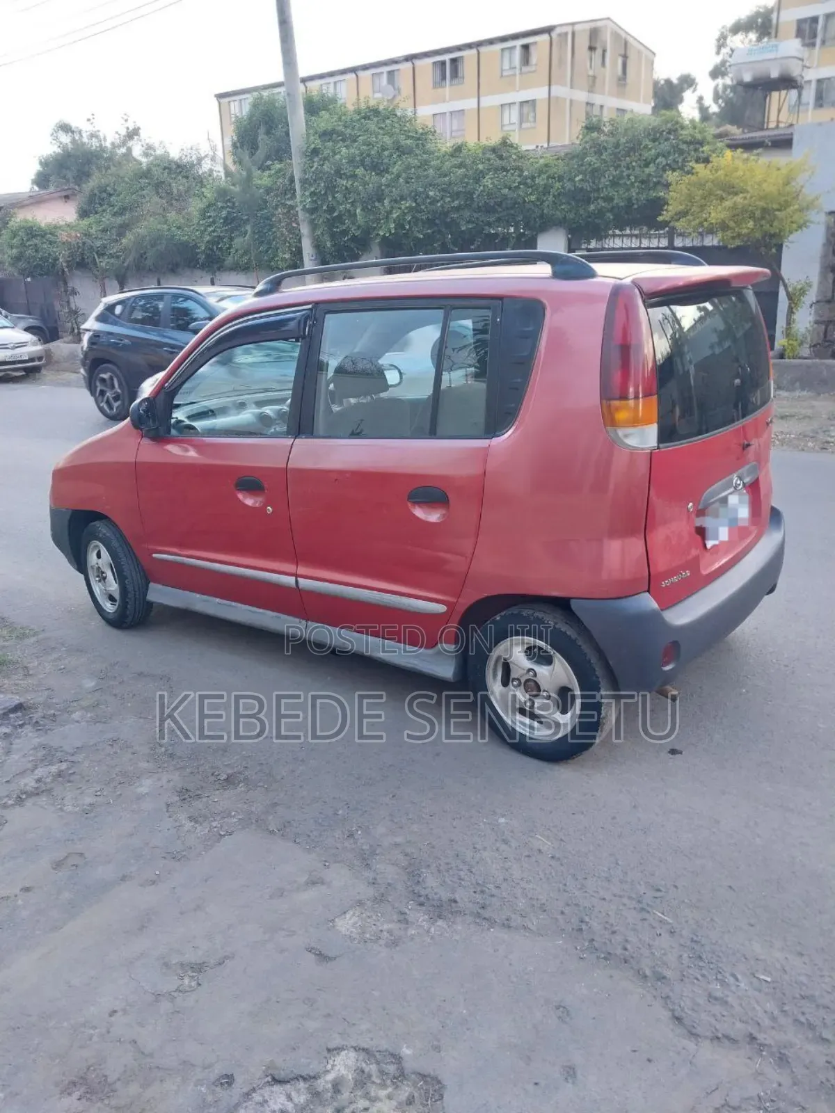 Hyundai Atos 1998 Red