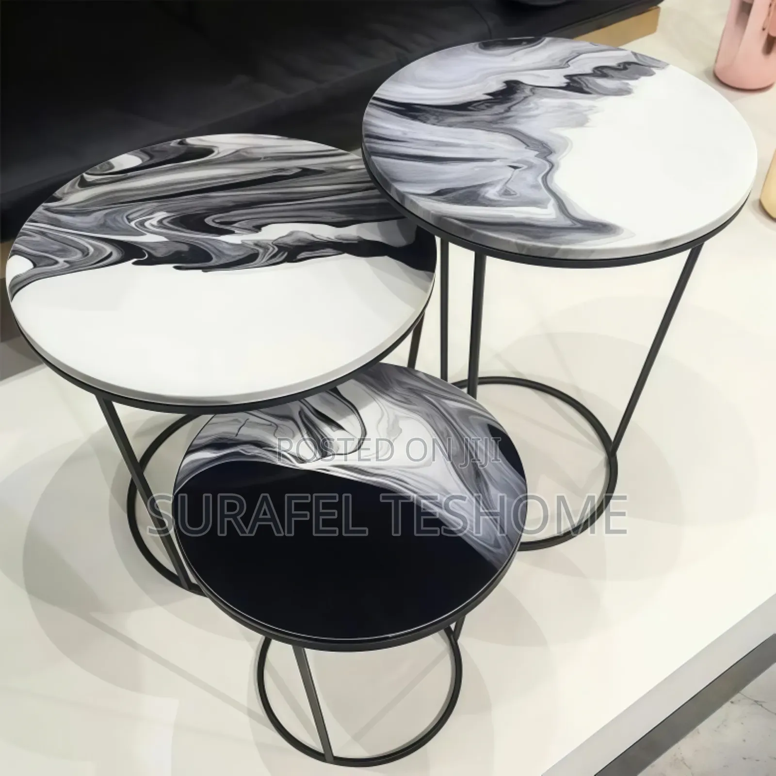 አስደማሚ ኮፊ ቴብሎች | Epoxy-Made Coffee Tables | ጠረጴዛ