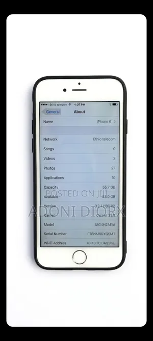 New Apple iPhone 6 64 GB Silver