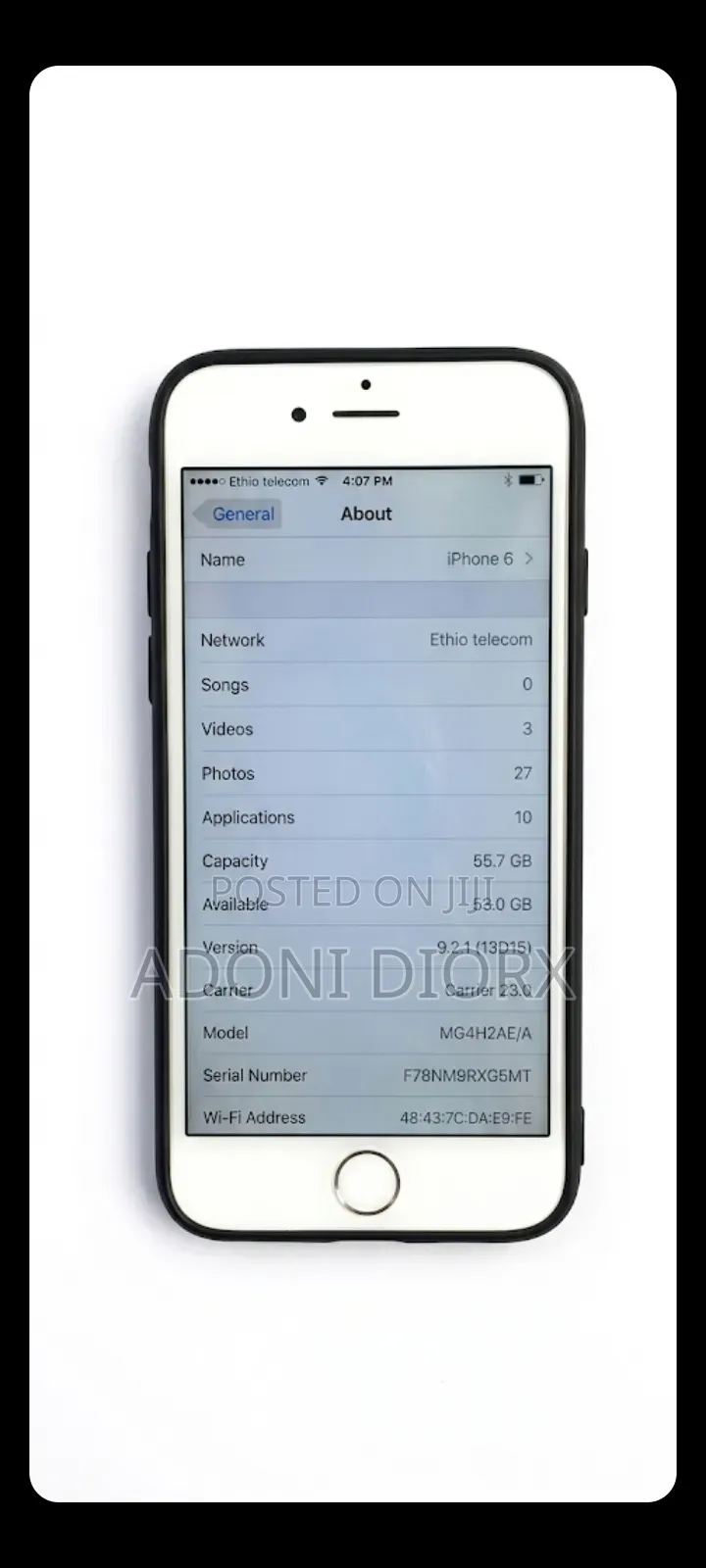 New Apple iPhone 6 64 GB Silver