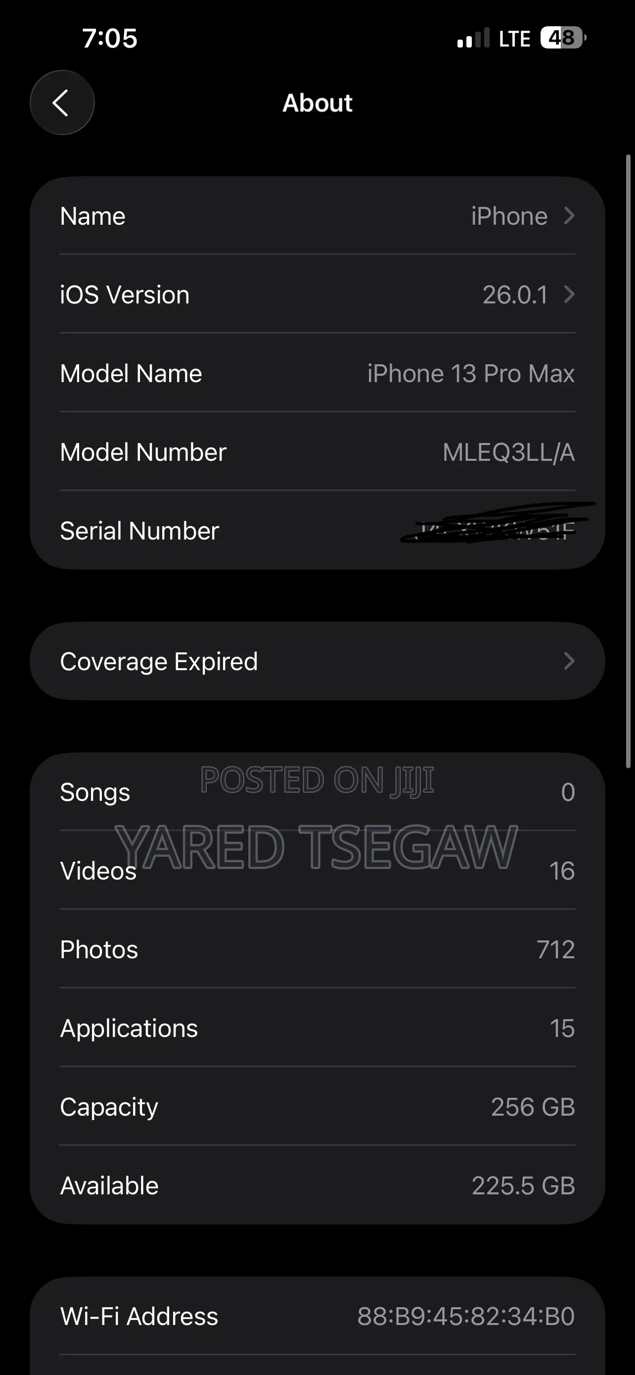 Apple iPhone 13 Pro Max 256 GB Black