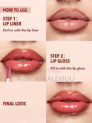 2-in-1 Lip Liner + Lip Gloss Sheglam
