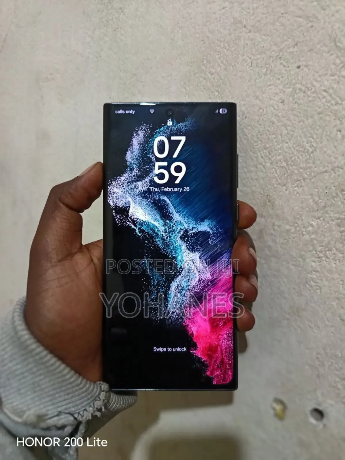 New Samsung Galaxy S22 Ultra 256 GB Black