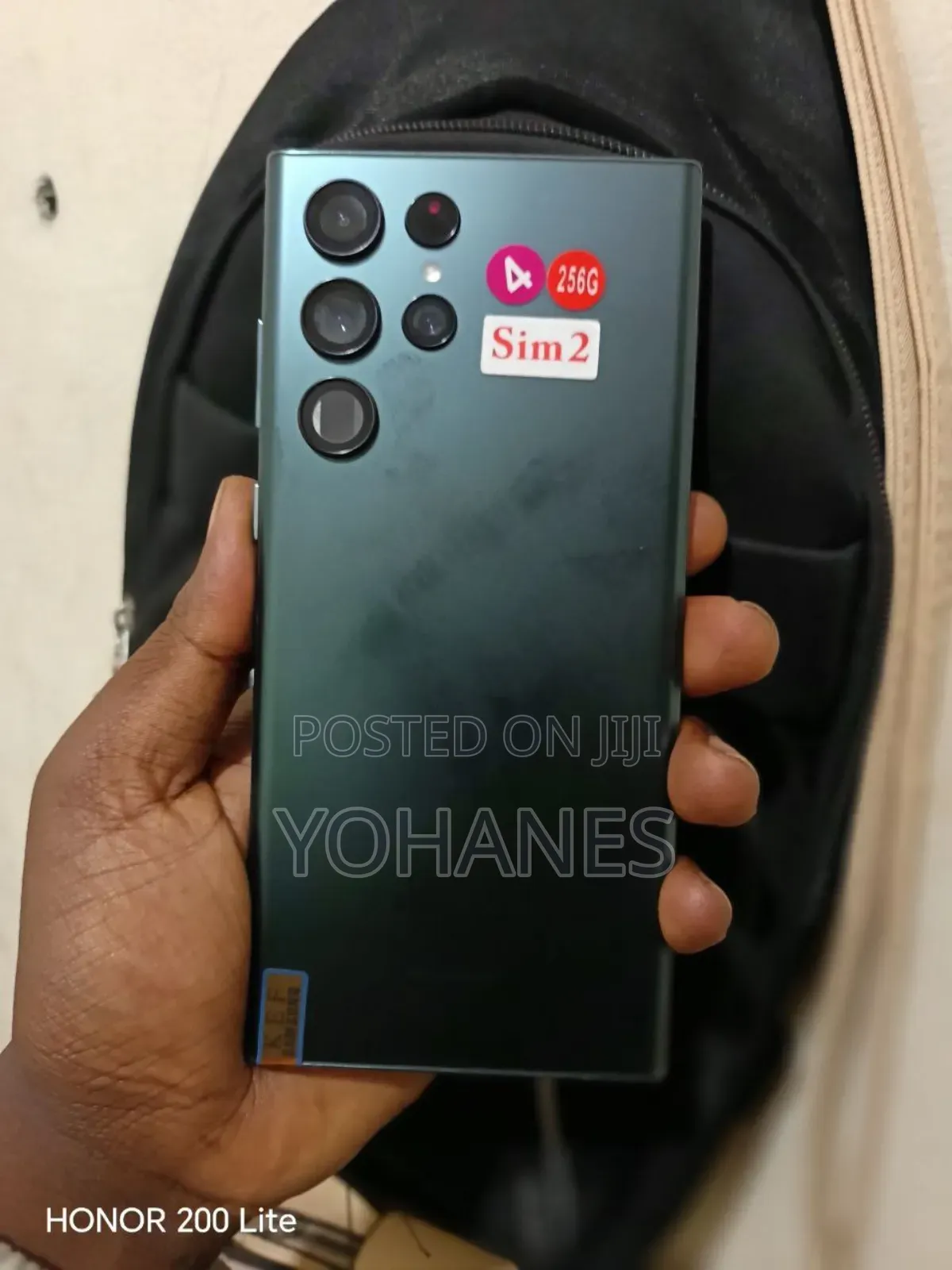 New Samsung Galaxy S22 Ultra 256 GB Black