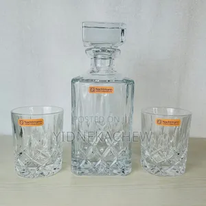Delisonga Branded Glass Whiskey + 6 Glasses