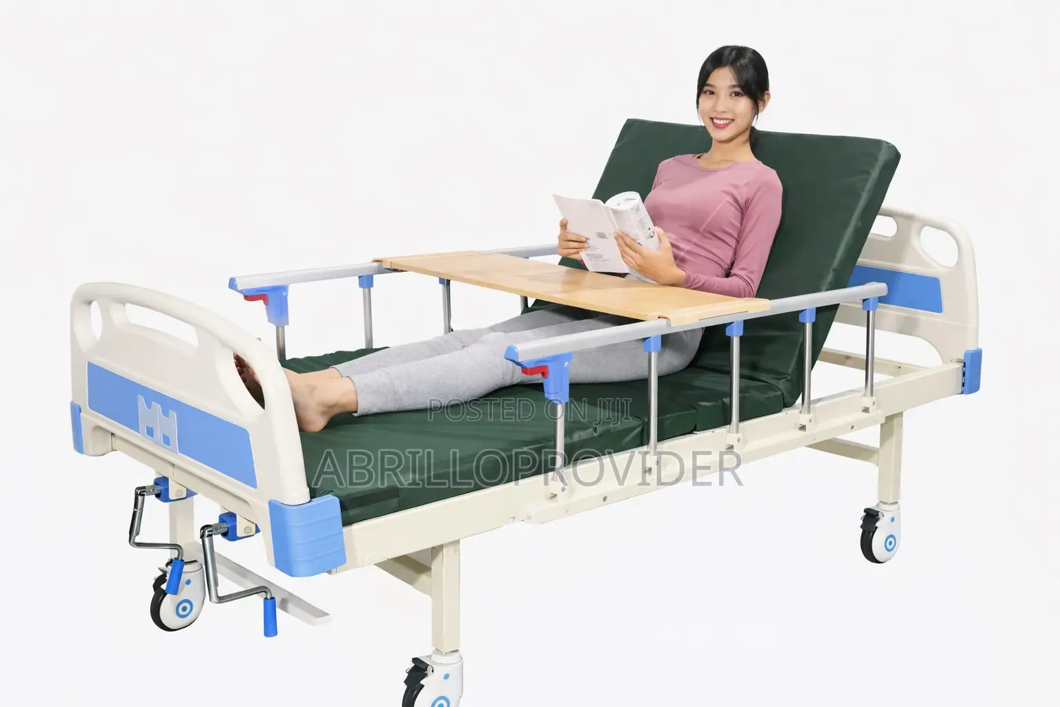 Wo Functional Motorized Hospital Bed for Patient at Home