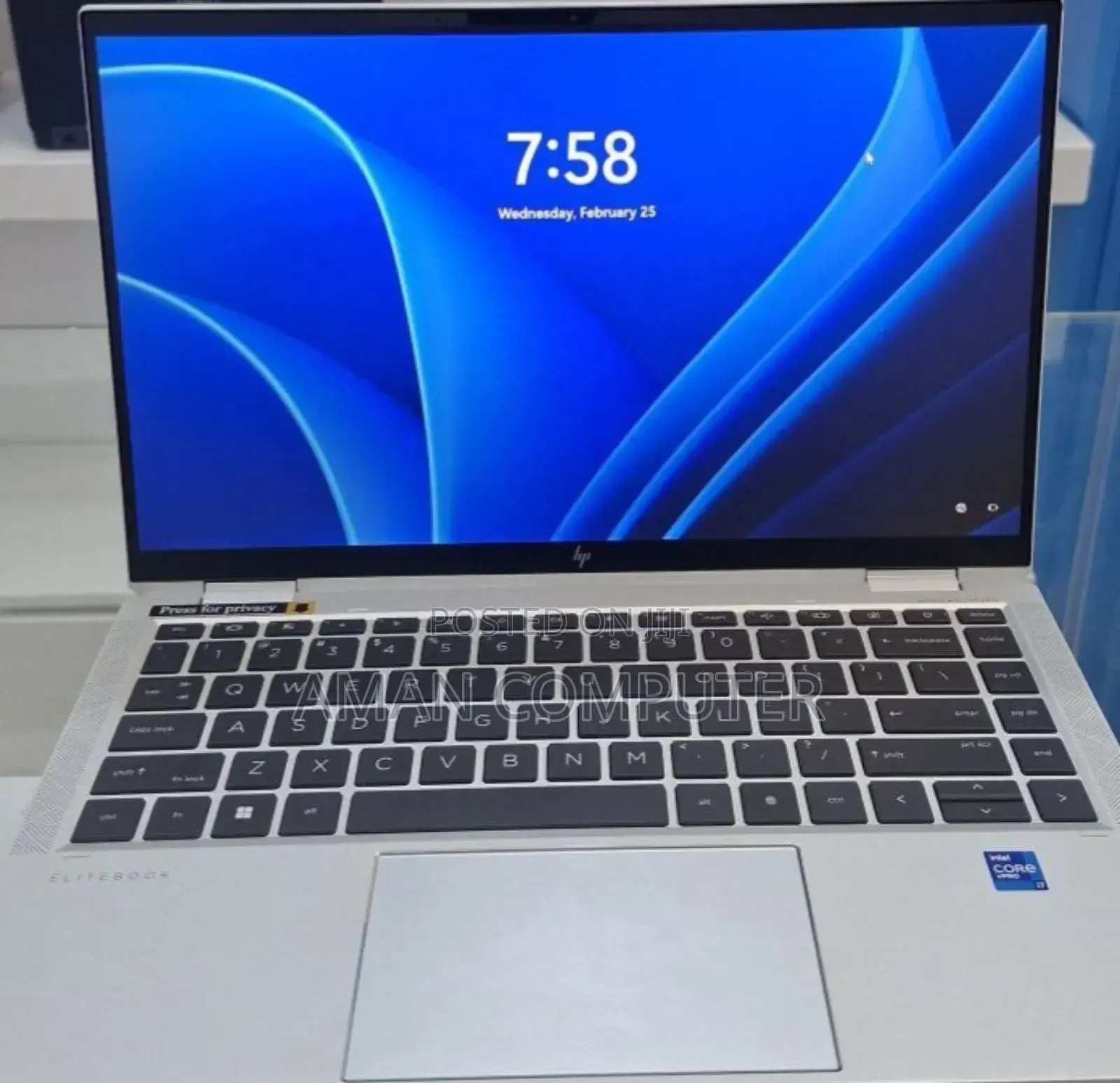 New Laptop HP EliteBook 1040 G8 16GB Intel Core i7 SSD 512GB