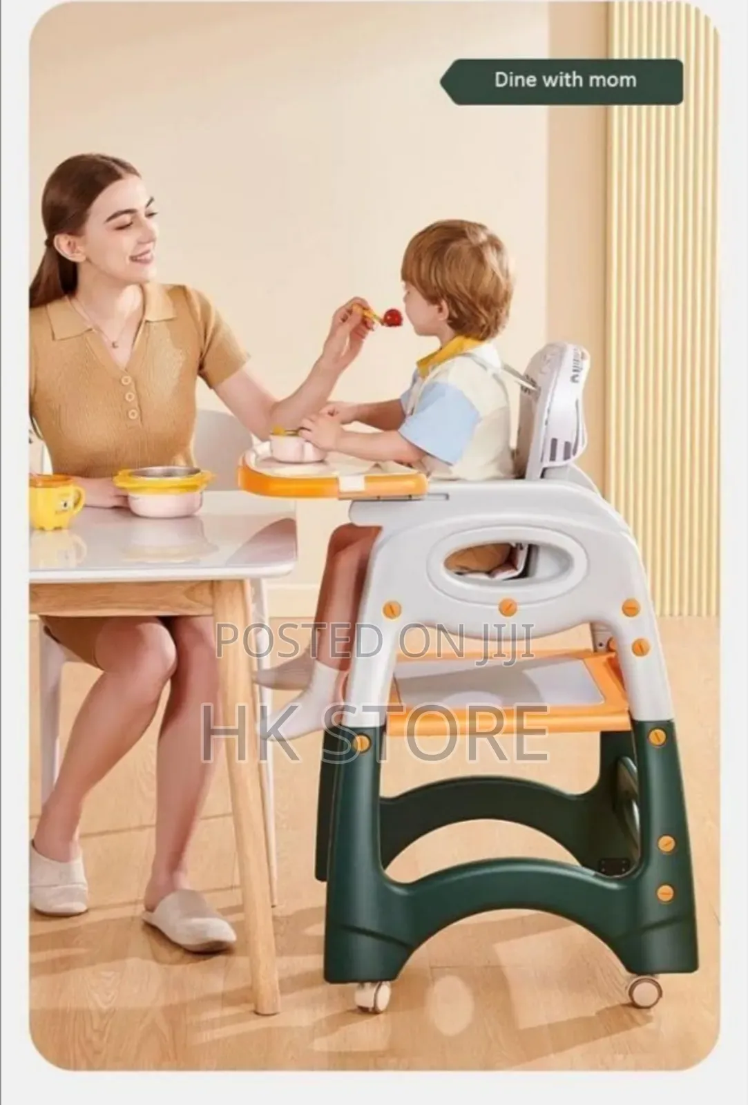 Baby High Chair Fedding Table And Studing Table