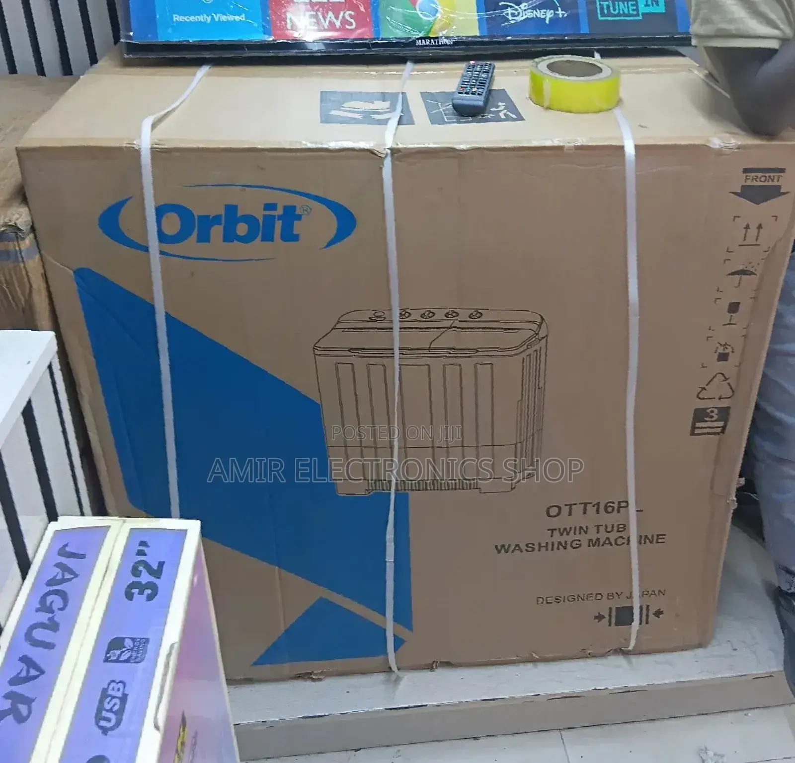 Orbit 16kg Semi Auto Woshing Machine 2025 Model Price in Ethiopia