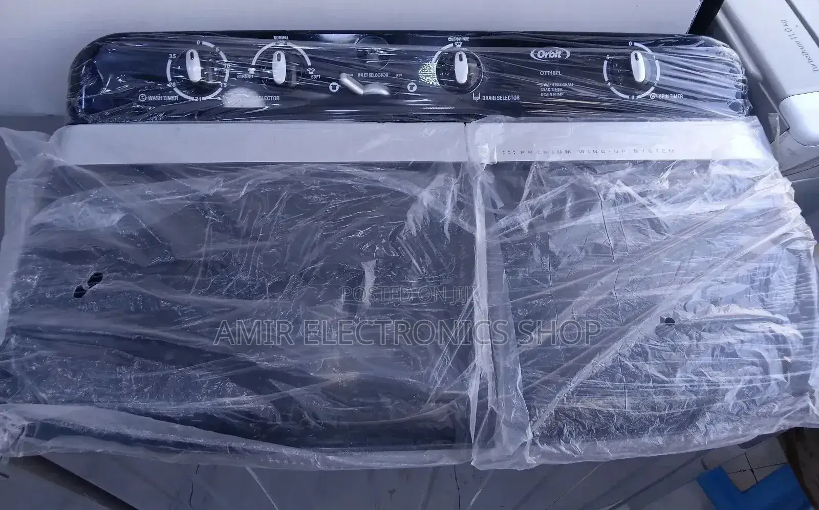 Orbit 16kg Semi Auto Woshing Machine 2025 Model Price in Ethiopia