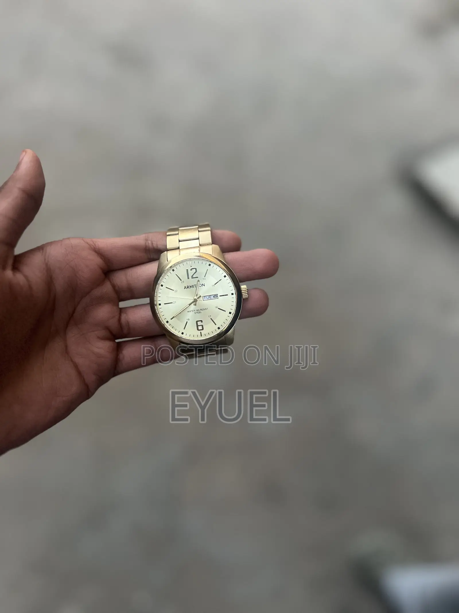 Armitron Gold Tone Stainless Steel Dress Watch