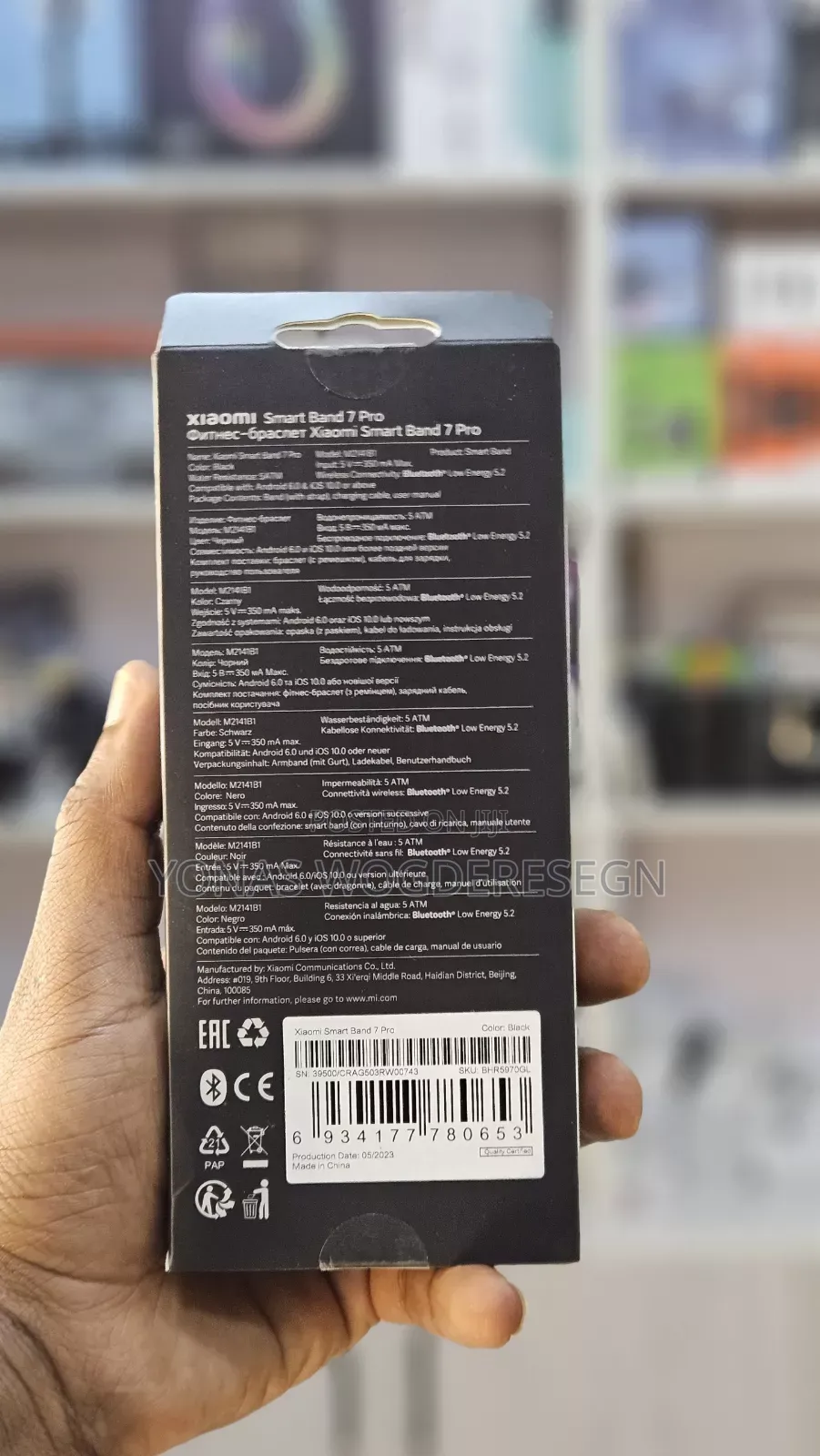 Xiaomi Smart Band 7 Pro – Amoled Display | Built-in GPS | 12-Day