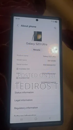 New Samsung Galaxy S23 Ultra 256 GB Green