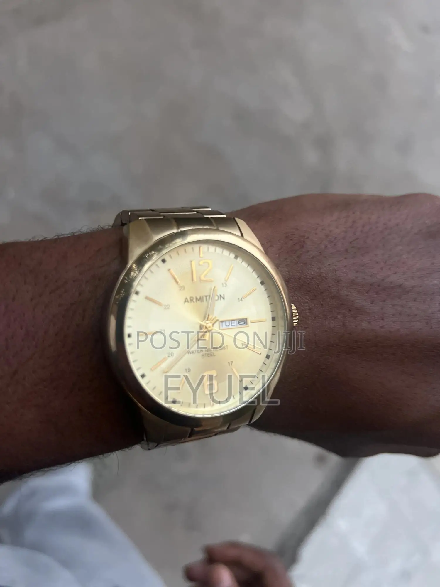 Armitron Gold Tone Stainless Steel Dress Watch