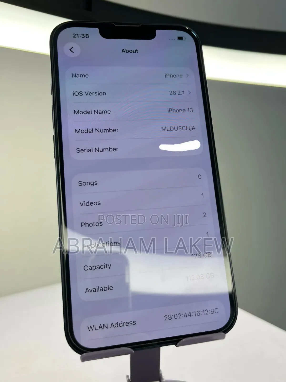 New Apple iPhone 13 128 GB Blue