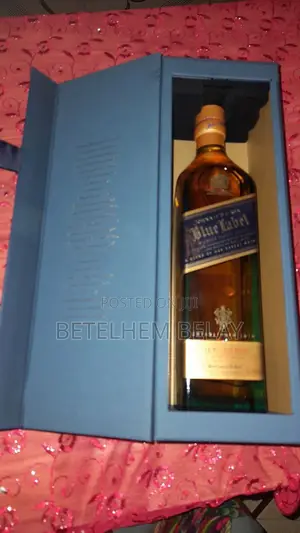 Blue Label Johnnie Walker Whiskey