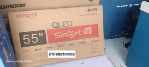 Aiwa Smart Qled Tv 55 Inch Andraid Framless 2025 Quality Model Tv