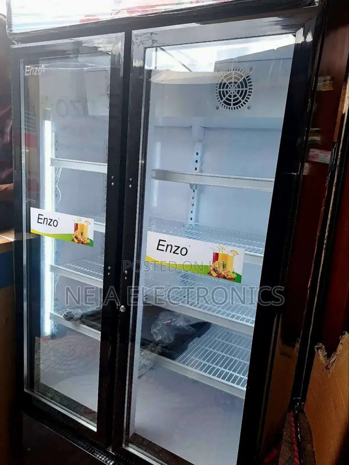 Commercial Display Fridges 550-litters Showcase Delivery