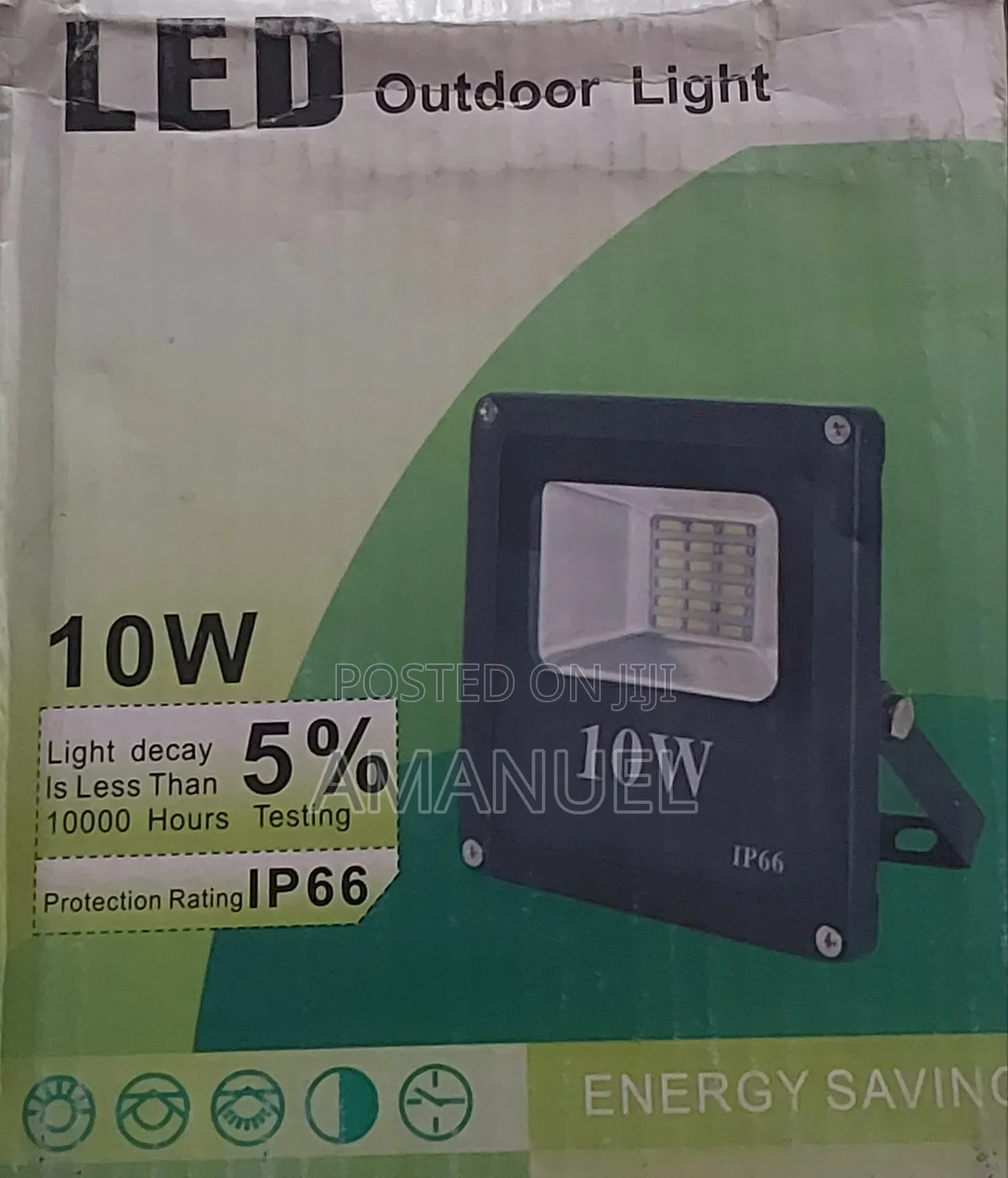 Pwaza 10 Watt , Outdoor Flood-Light