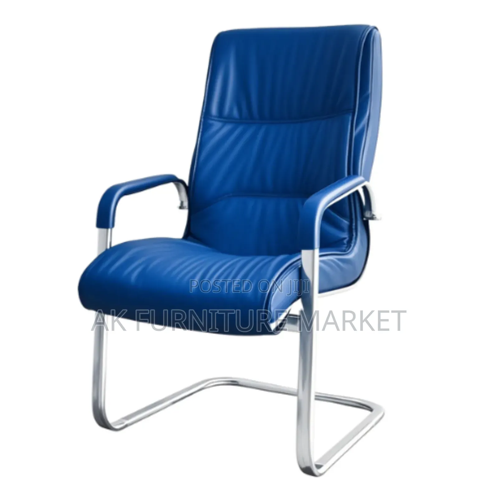 Colored Lather Guests Chair