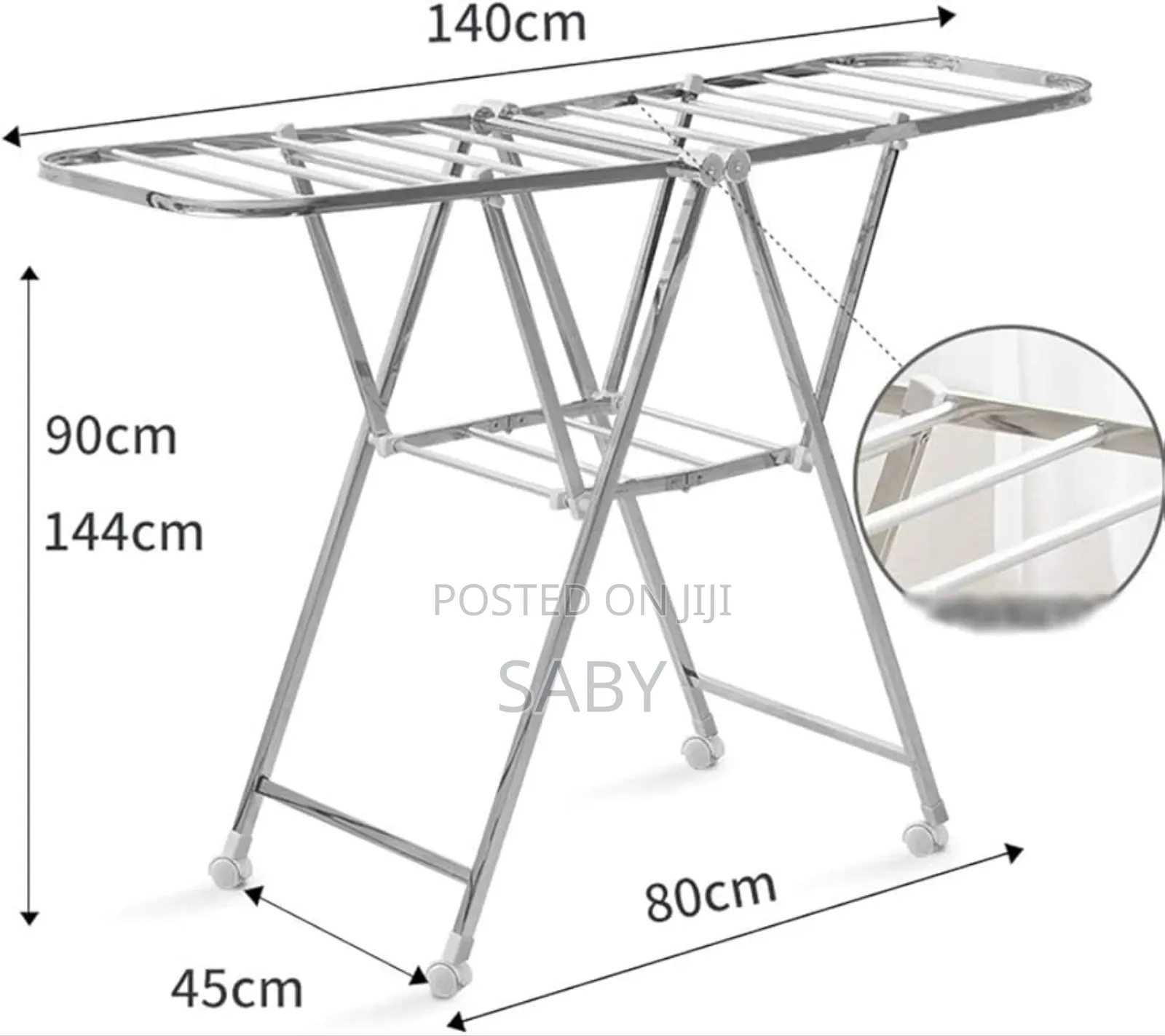 Silver Aluminium Hanger