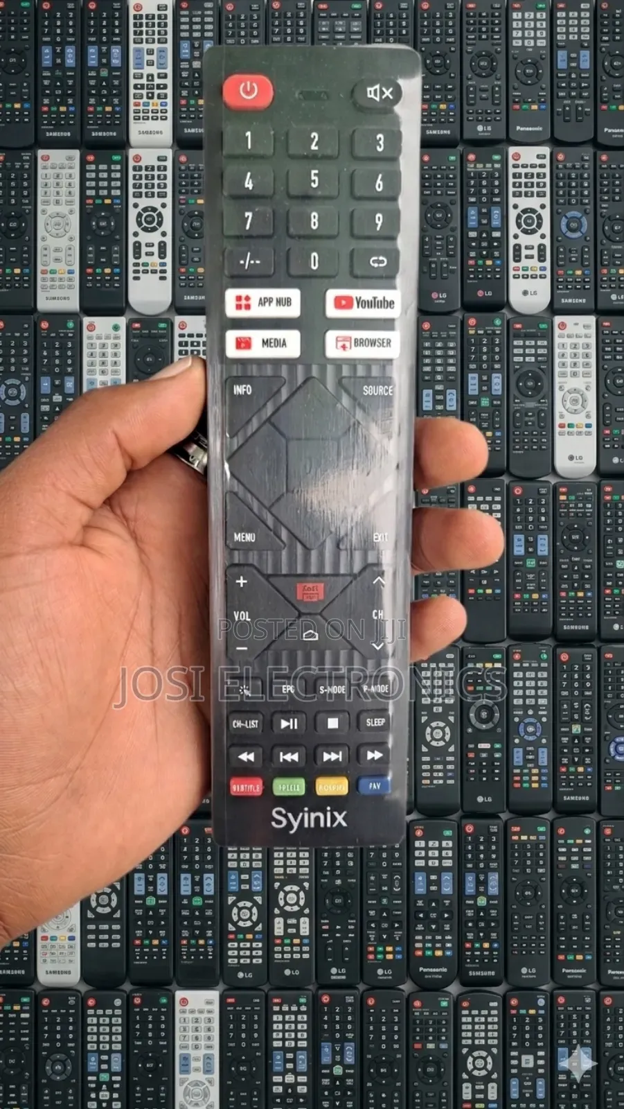 Syinix Smart Tv Remote