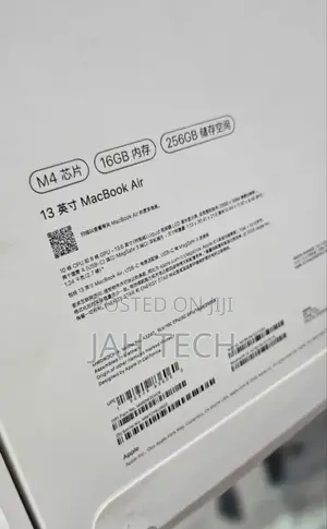 New Laptop Apple MacBook Air 2025 M4 13-inch 16GB Apple M4 SSD 256GB