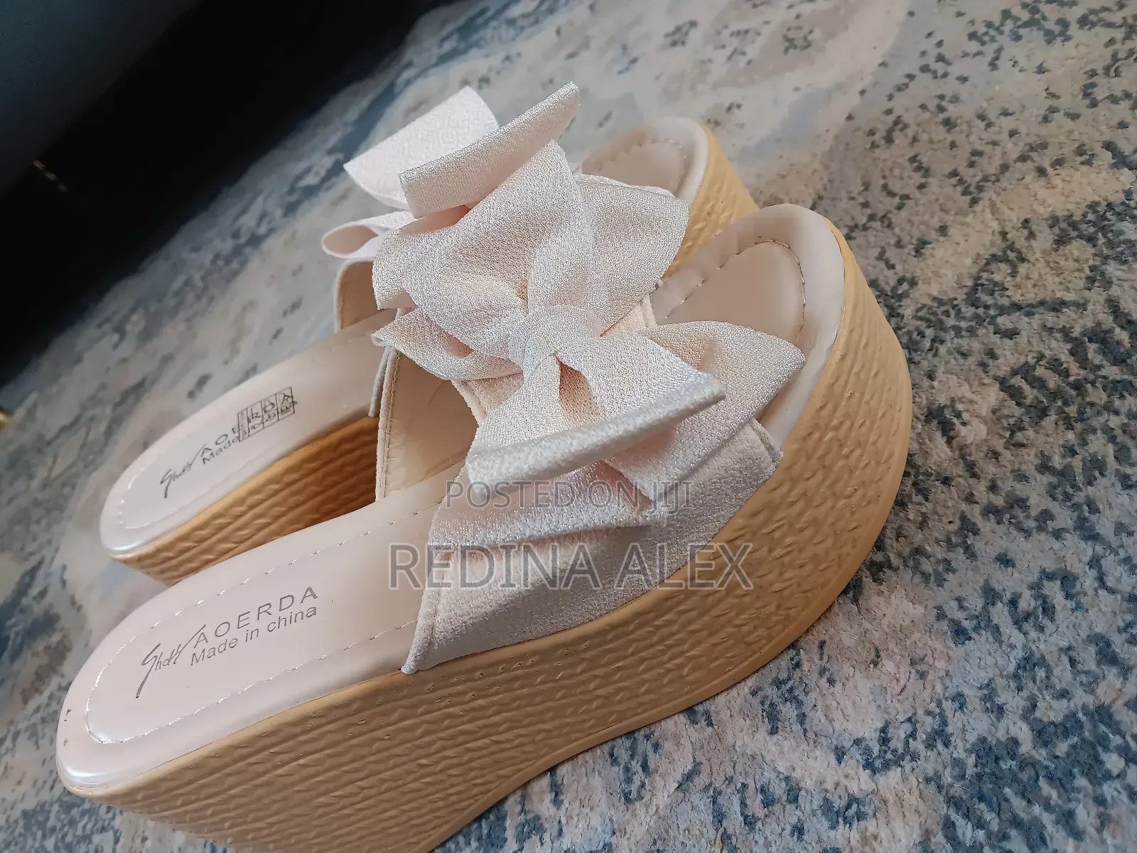 Resort Wear Comfortable Wedge Heels