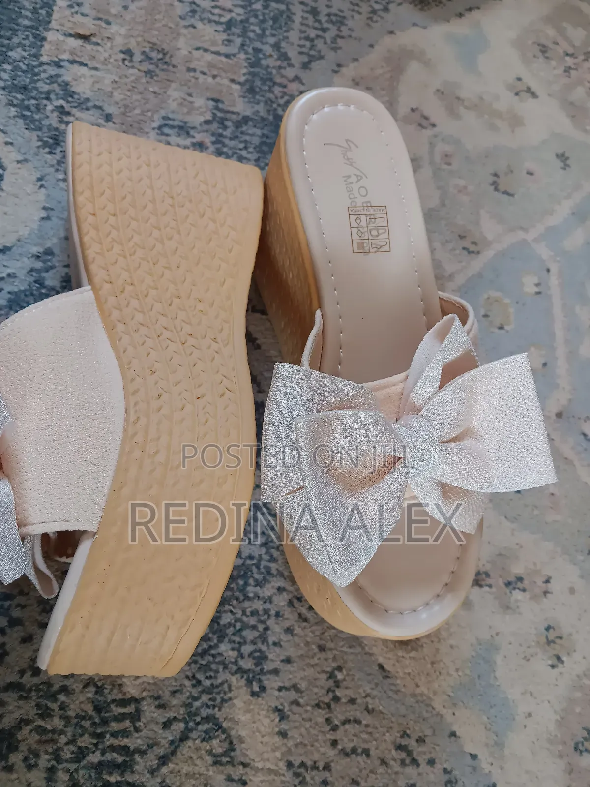 Resort Wear Comfortable Wedge Heels