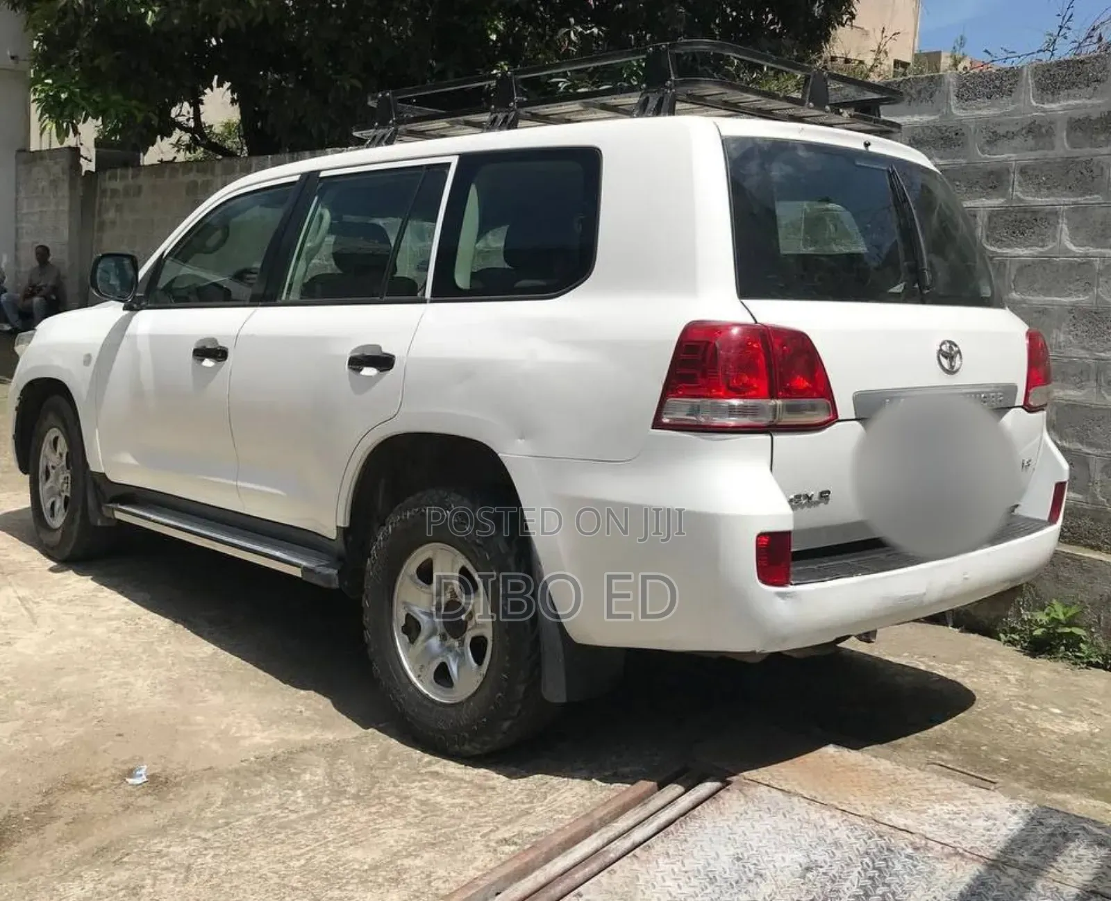 Toyota Land Cruiser 2008 White
