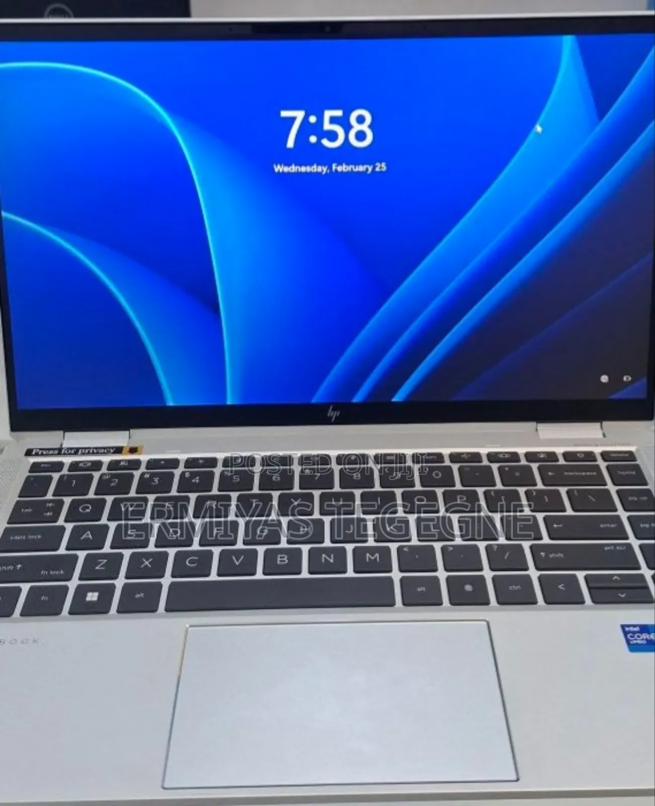 New Laptop HP EliteBook 840 16GB Intel Core i7 SSD 512GB