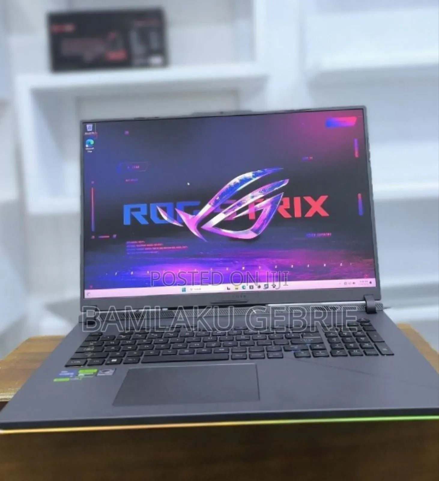 New Laptop Asus ROG Strix G17 16GB Intel Core i9 SSD 1T