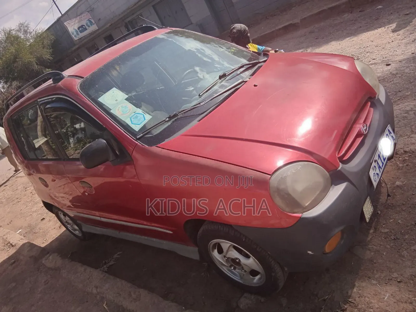 Hyundai Atos 1998 Red