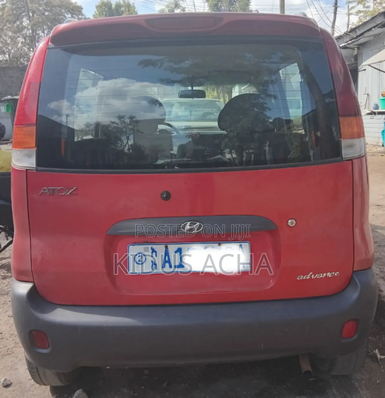 Hyundai Atos 1998 Red