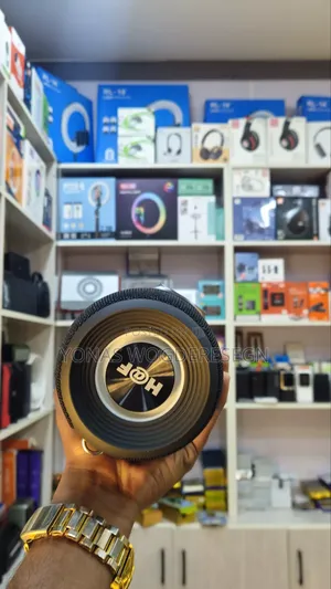 H at F-Wireless Bluetooth Speaker – Powerful Sound RGB Light