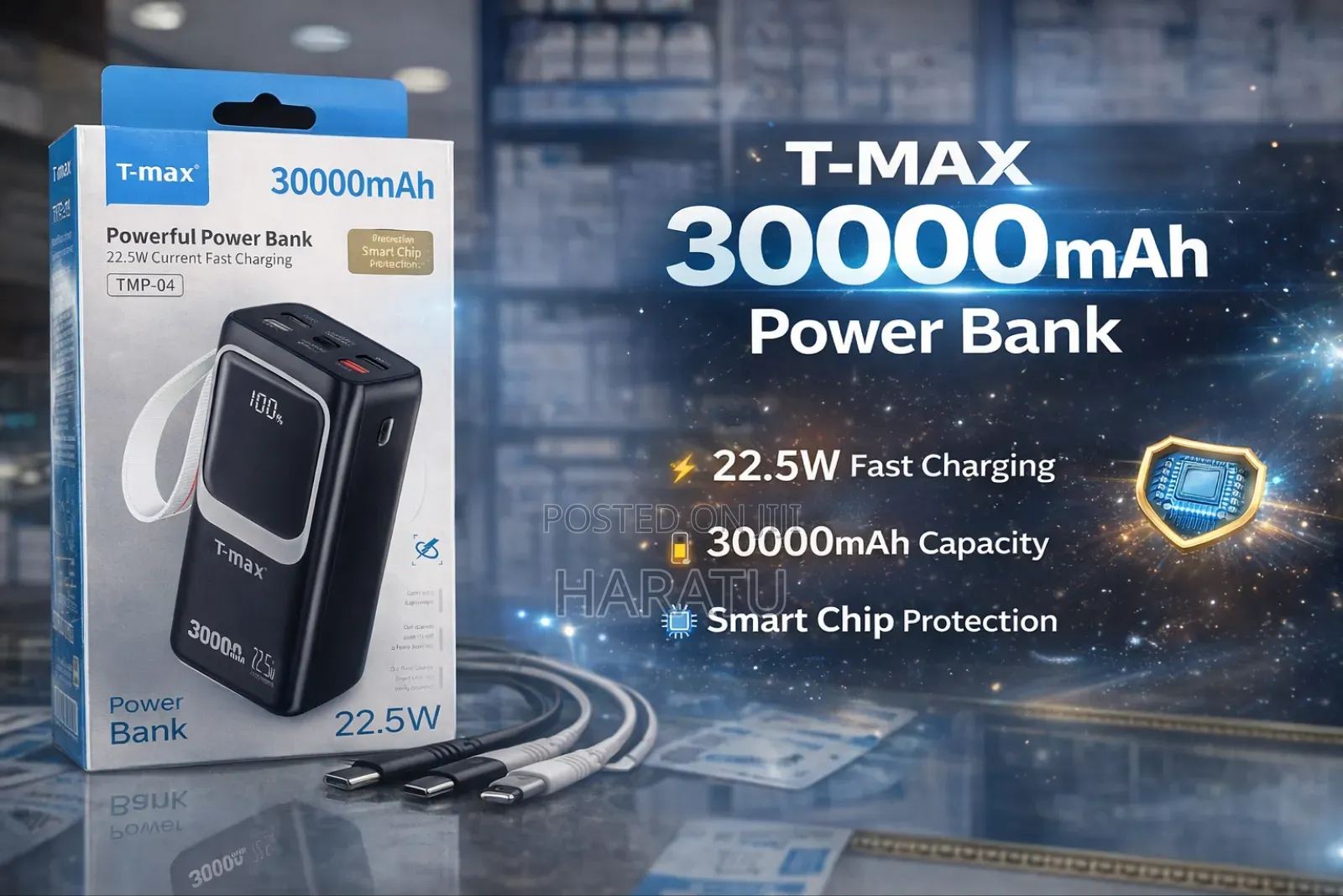 Tmax 30,000 Power Bank