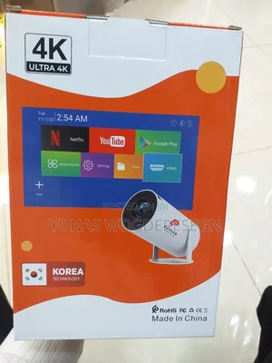 Pozzer Hy300 Ultra Smart Projector – Portable Wifi Bluetooth