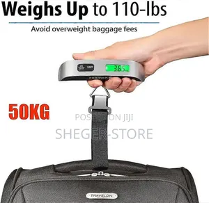 Portable Digital Luggage Scale – 50kg