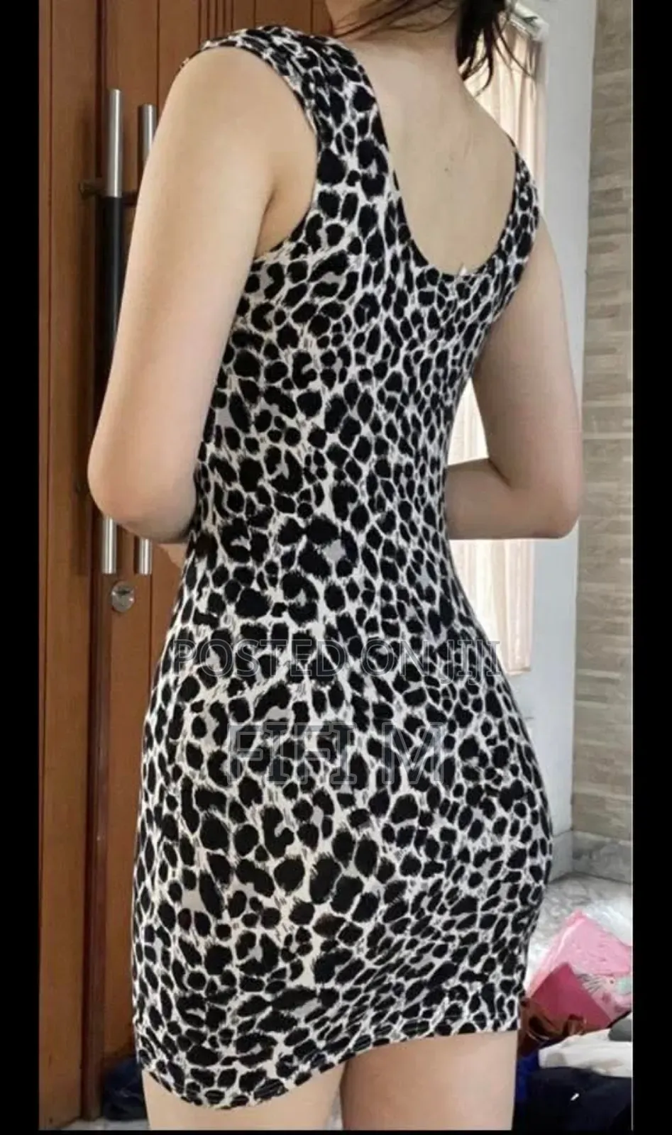 Women's Leopard Print Bodycon