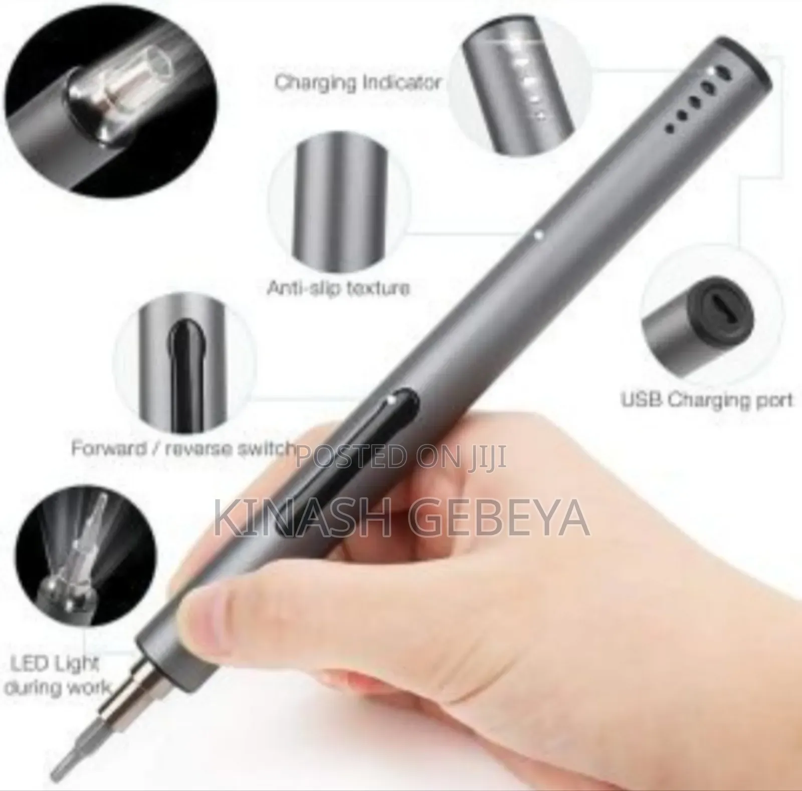20 in 1 Electric Automatic Screwdriver(አውቶማቲክ መፍቻ)