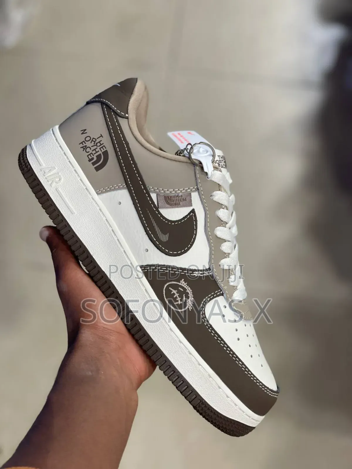 Air Force 1 the North Face Mocha Brown
