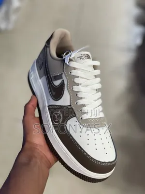 Air Force 1 the North Face Mocha Brown
