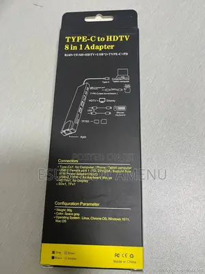 Type C to HDTV 8 in 1