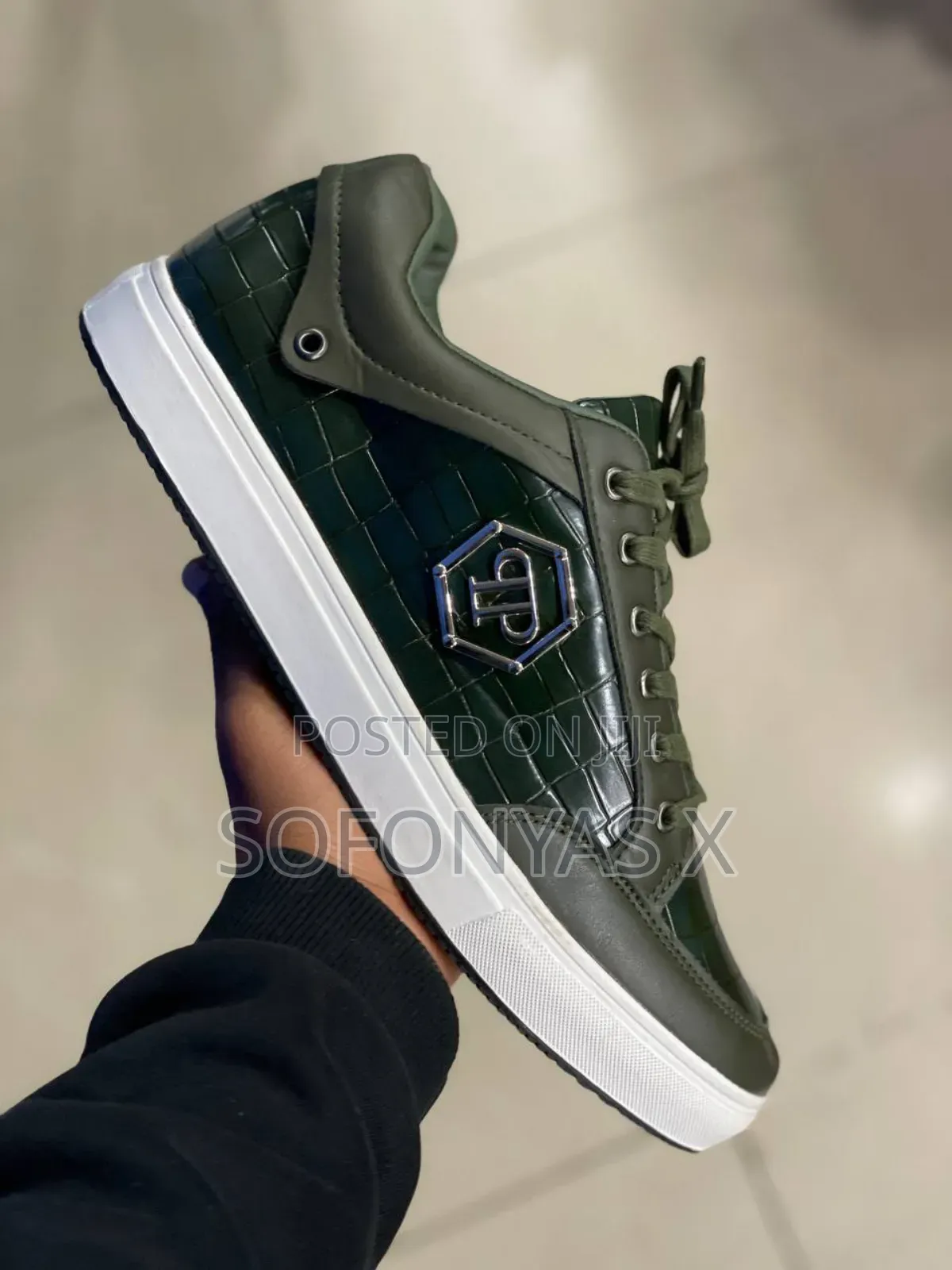 Philip Plein Fight Club Men's Flats