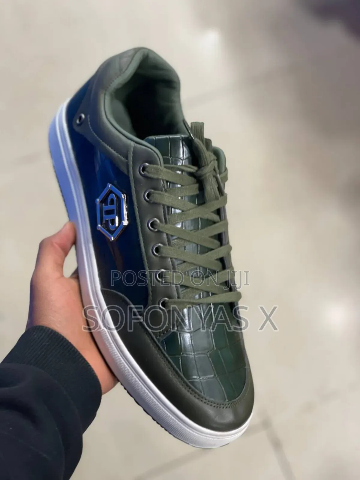Philip Plein Fight Club Men's Flats