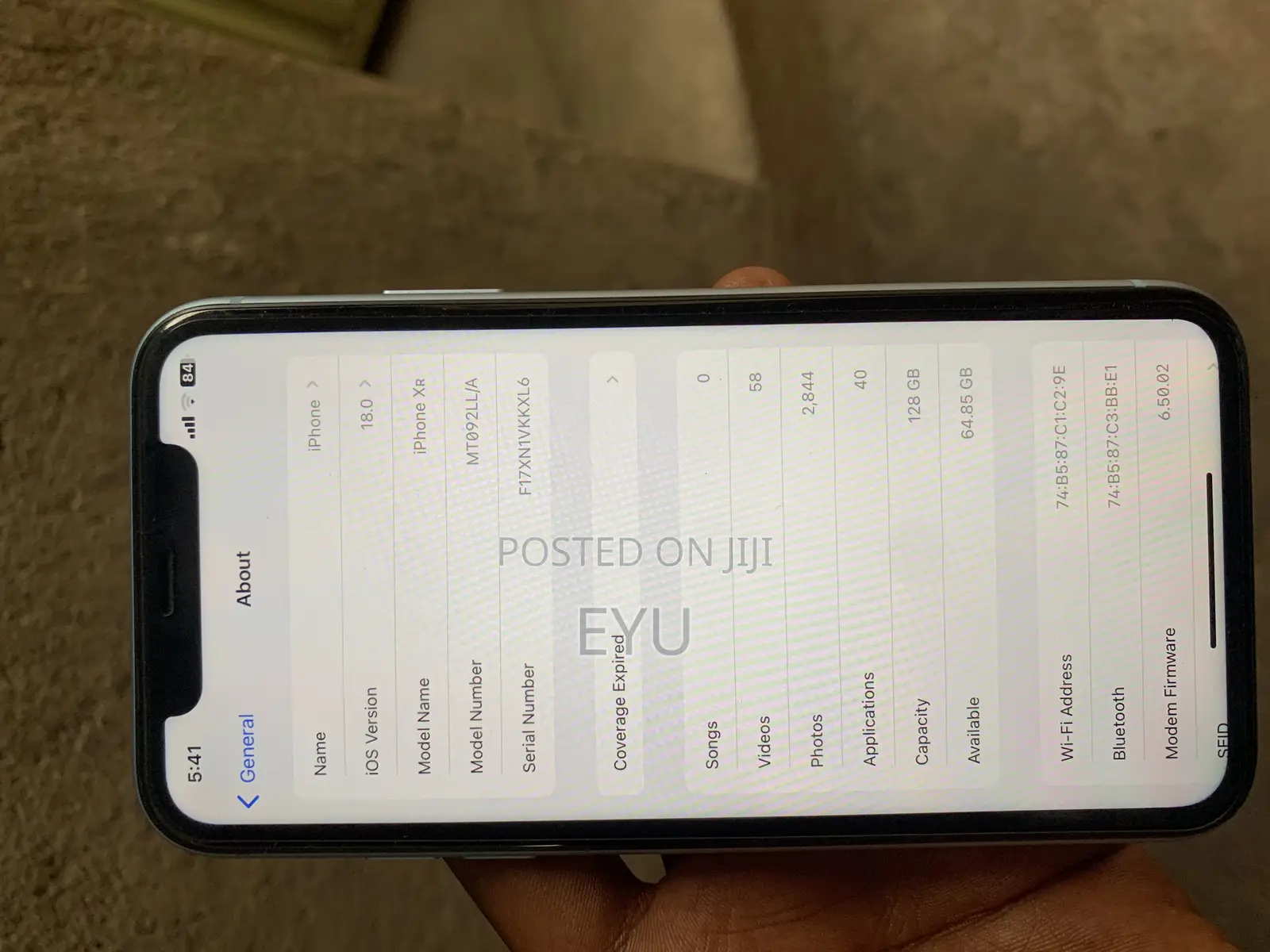 Apple iPhone XR 128 GB Blue